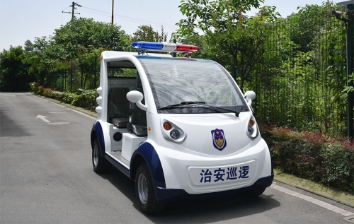 昆山Four semi-enclosed electric patrol cars